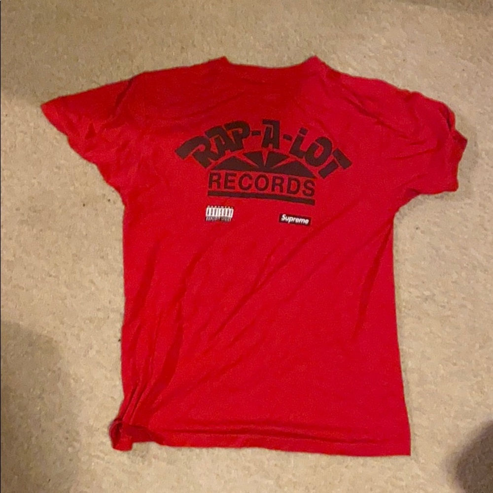Supreme “Rap-A-Lot” Records Tee